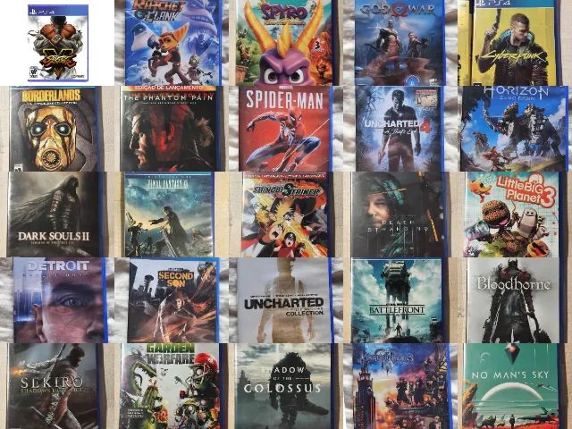 Vários Jogos de Ps4