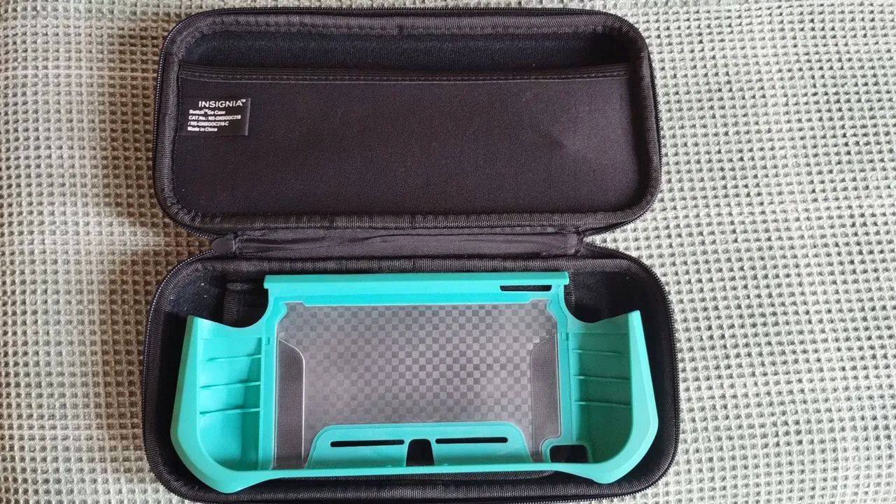 Case + Grip Nintendo Switch Lite - IMPECÁVEL - Foto 3