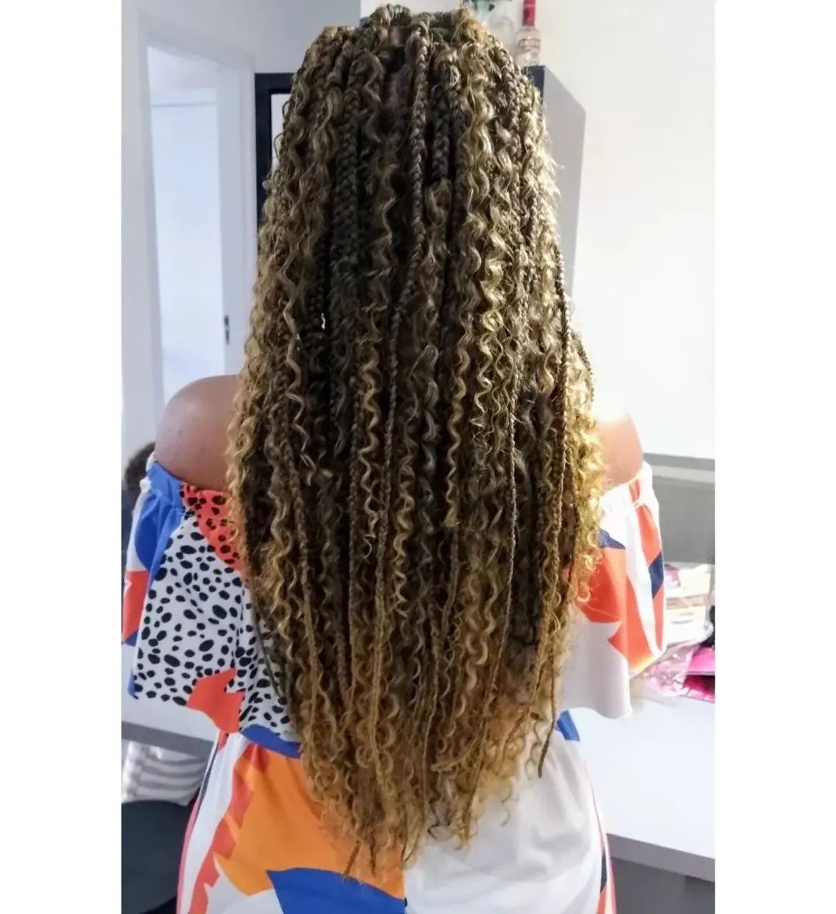 Tranças Box Braids promoção mês das mães  - Foto 5