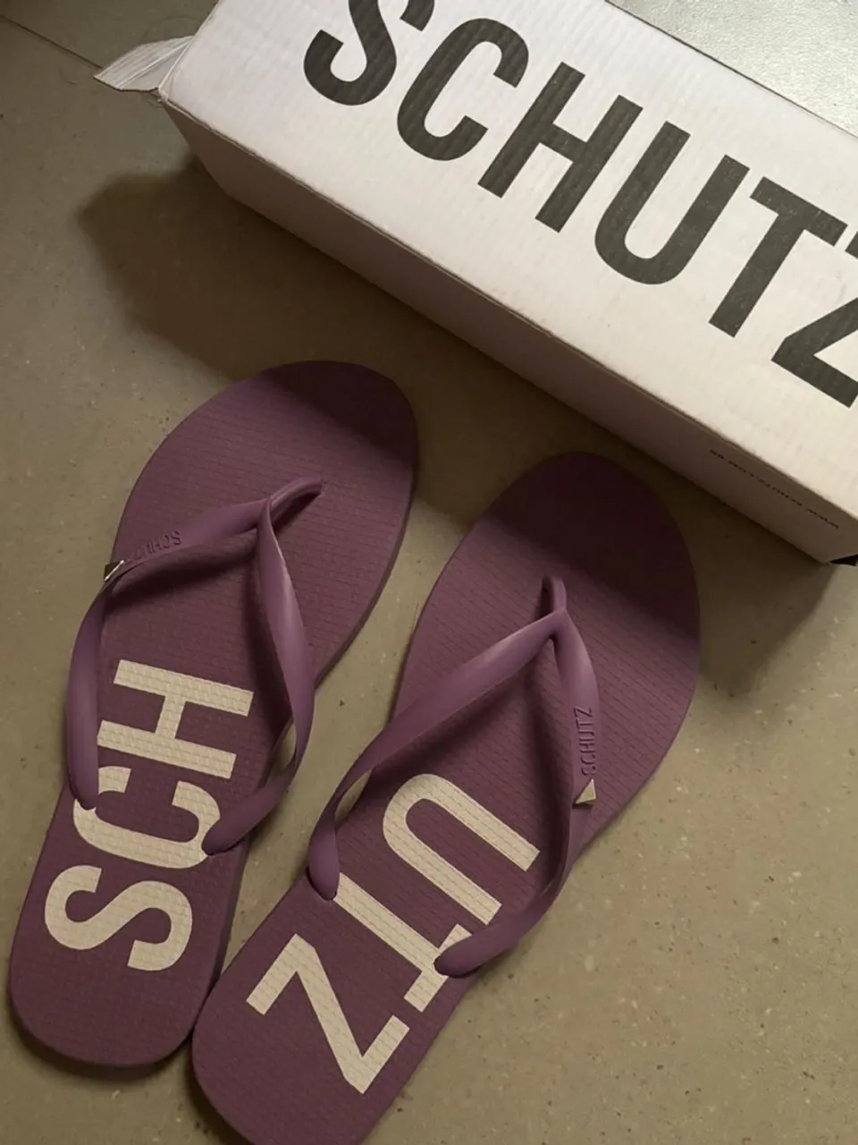 Chinelo SCHUTZ Roxo - Original