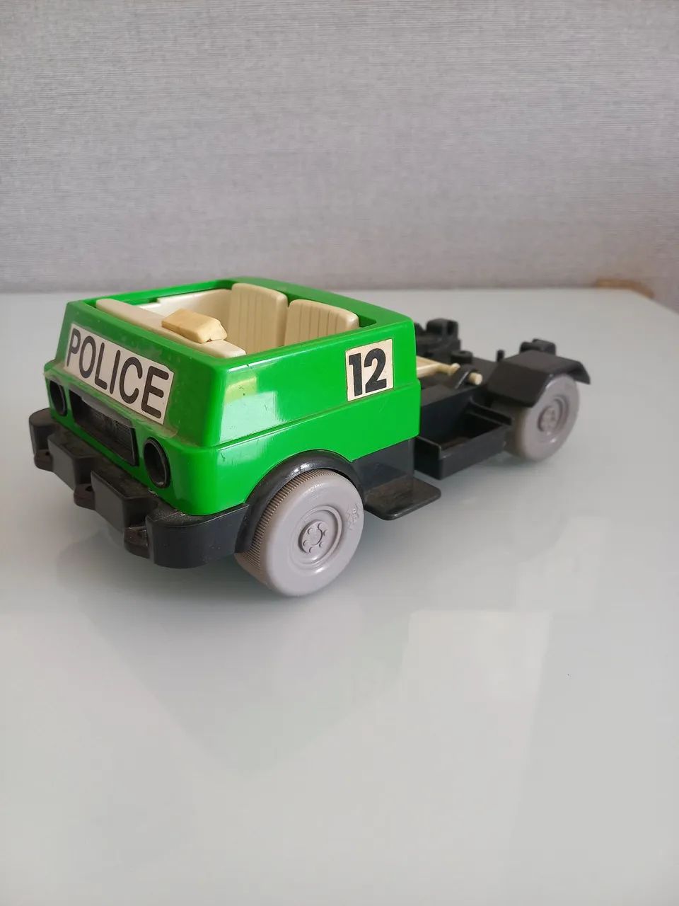Miniatura de carro de polícia vintage - Foto 3