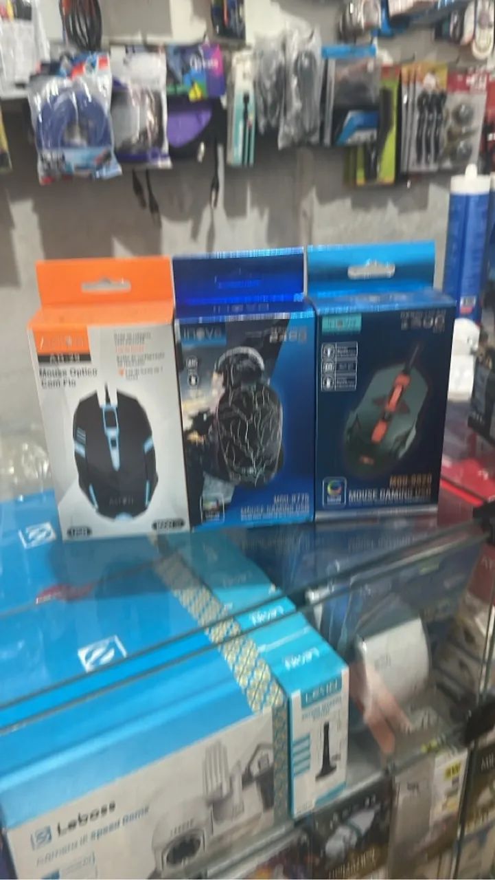 Mouse com fio usb Led game  - Foto 3