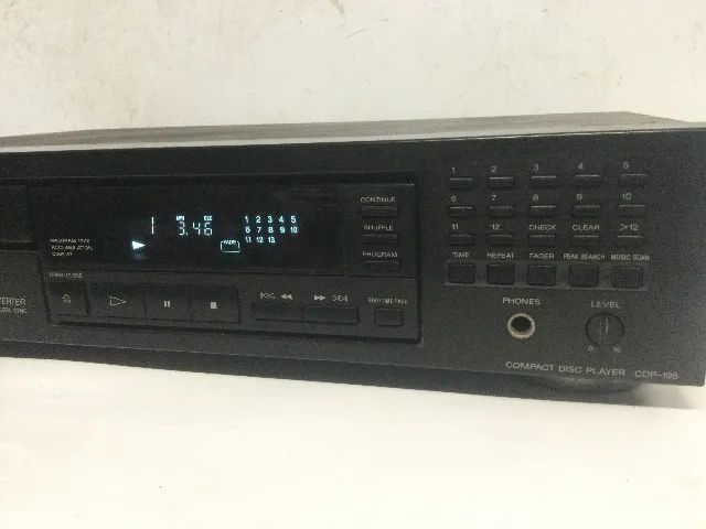 toca cd de mesa sony