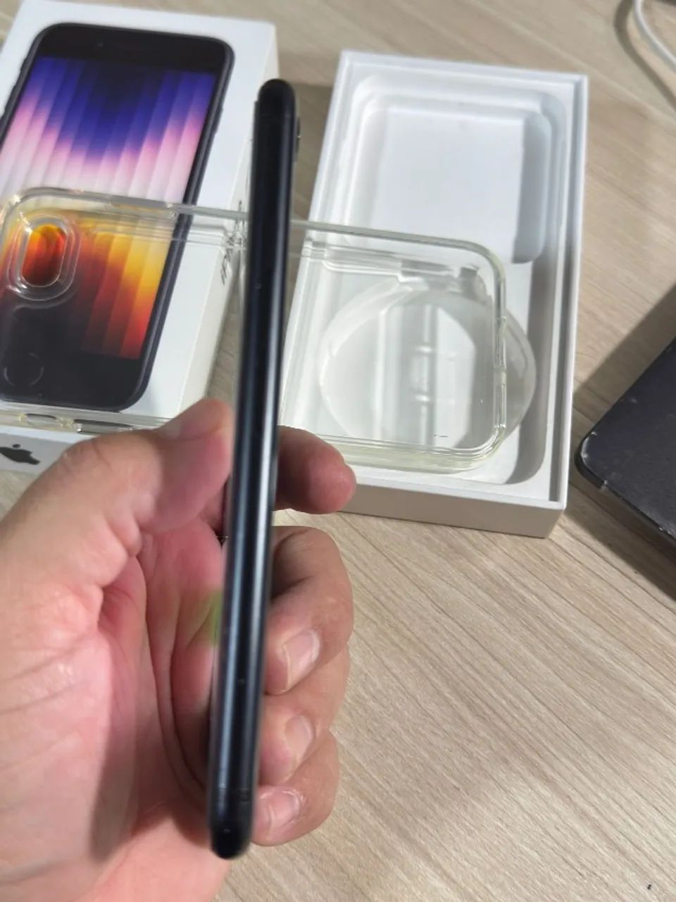 iPhone SE 2 64GB Preto Novíssimo Todo Original  - Foto 5