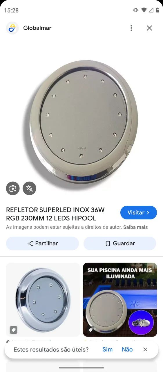 9 Luminária de LED para piscina  - Foto 5