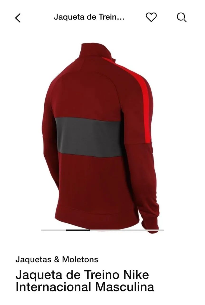 Conjunto de Treino Nike Internacional Masculina (P) - Foto 2