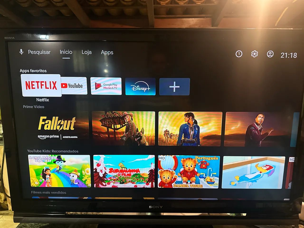 TV Sony Bravia Digital 52 polegadas + Izy play 