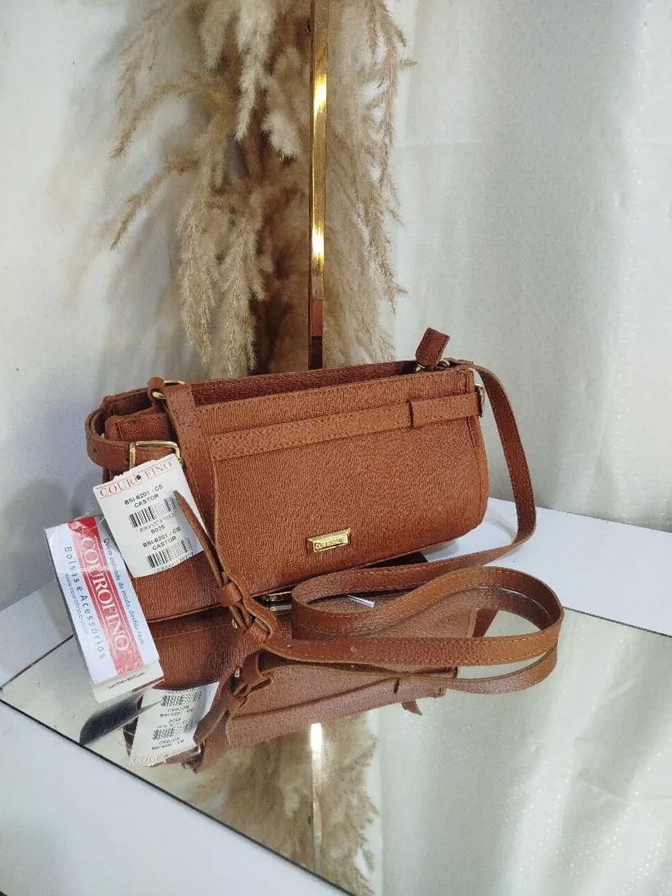 Bolsa original Couro Fino 