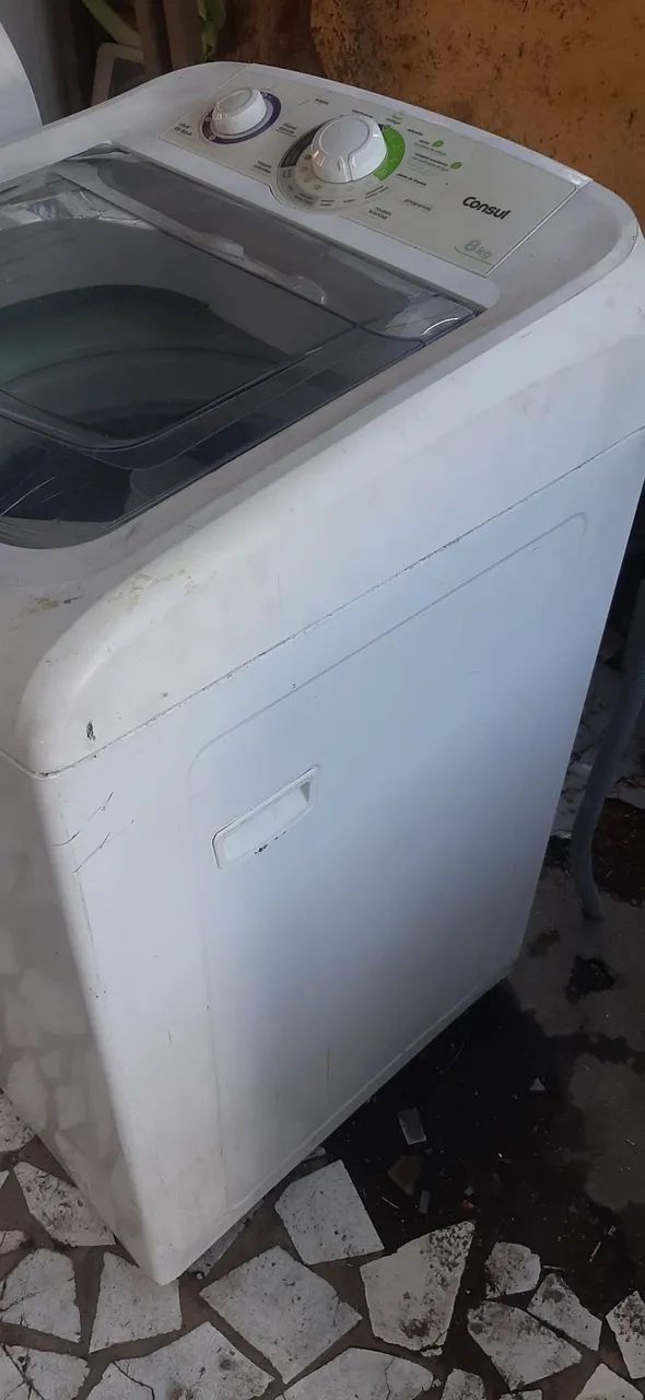 Máquina de lavar Consul 8 kilos na voltagem 110 - Máquinas de