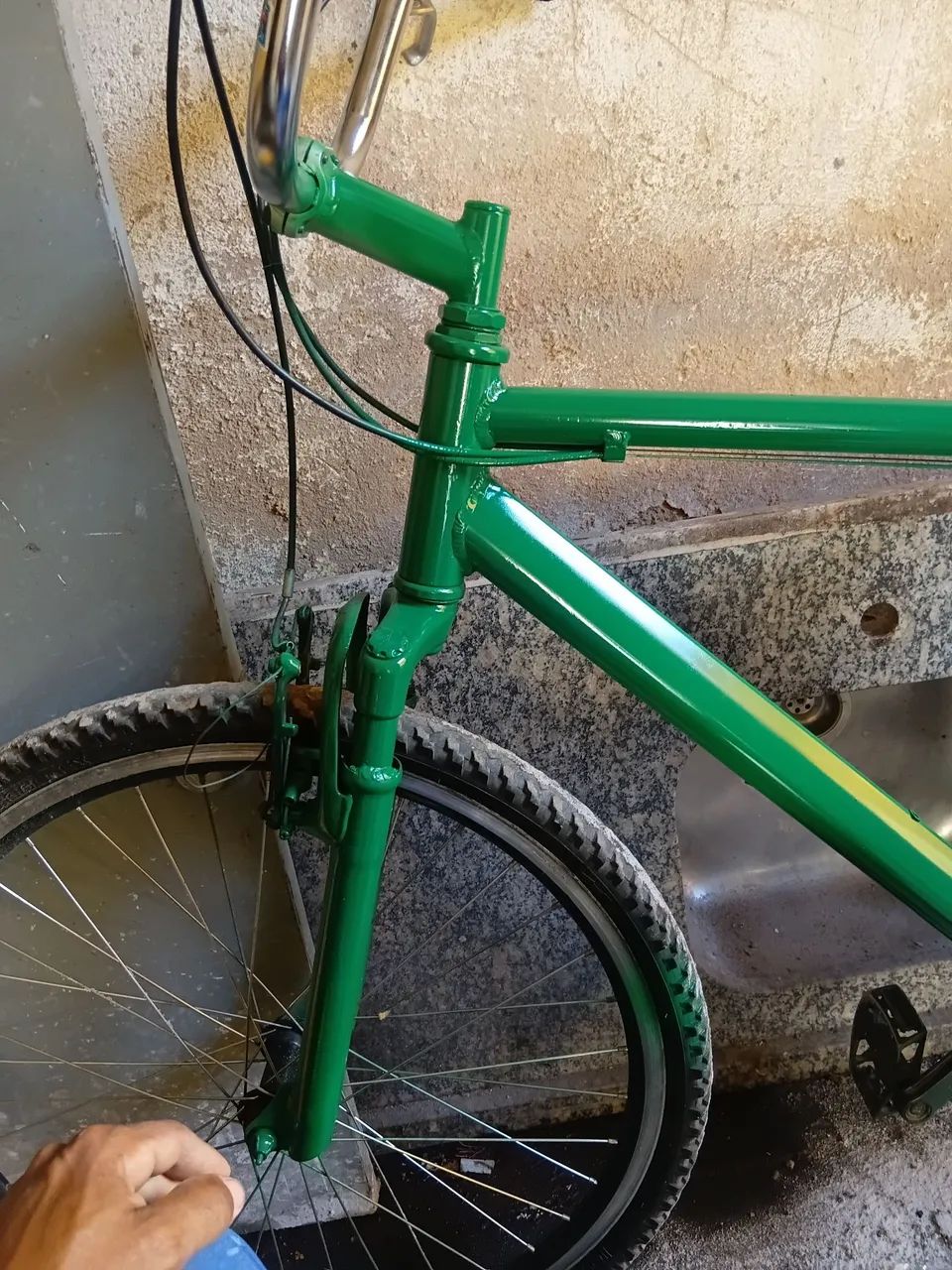 Bicicleta  quadro alumínio  - Foto 3