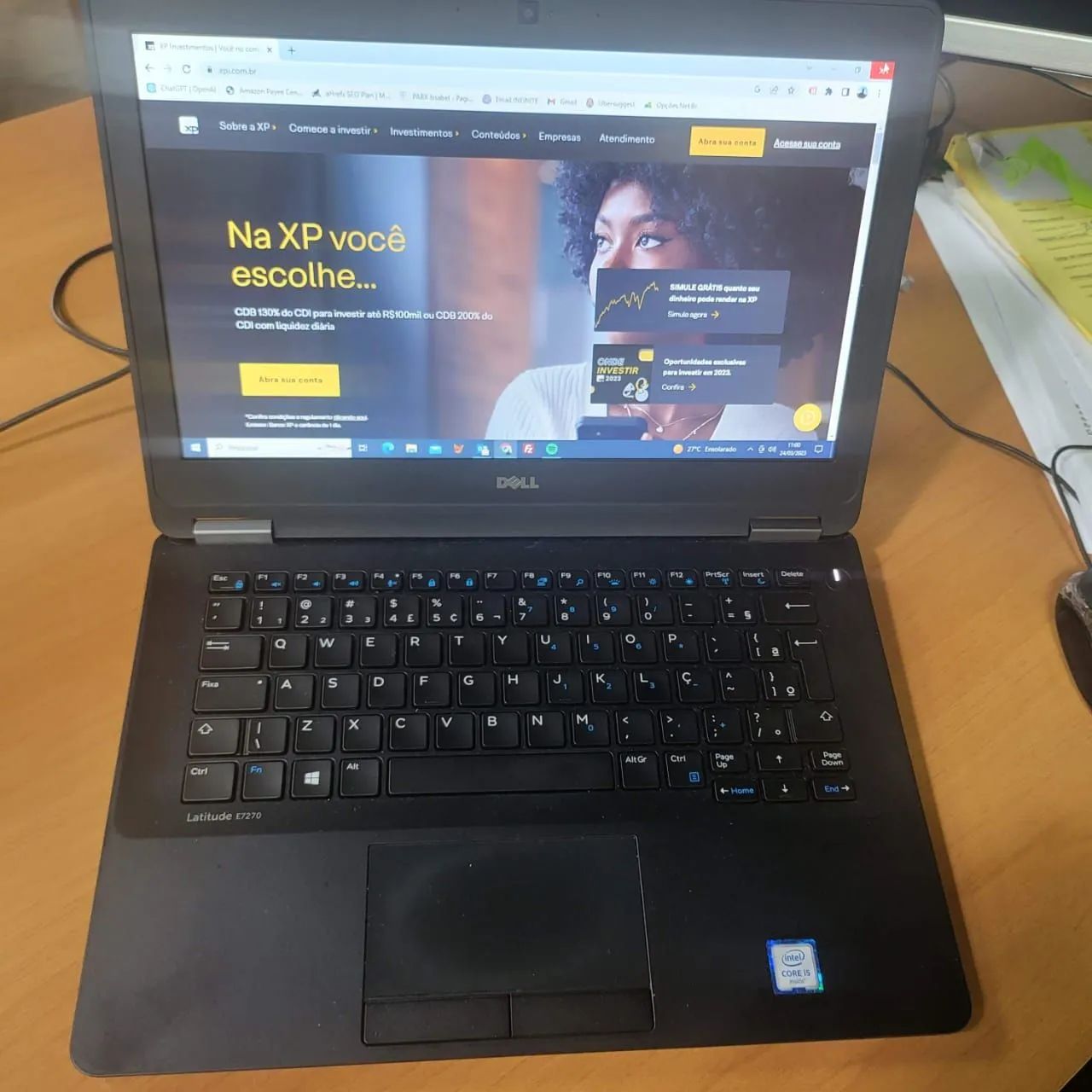 Notebook Dell i5 8ram ssd m2 256 seminovo - Foto 2