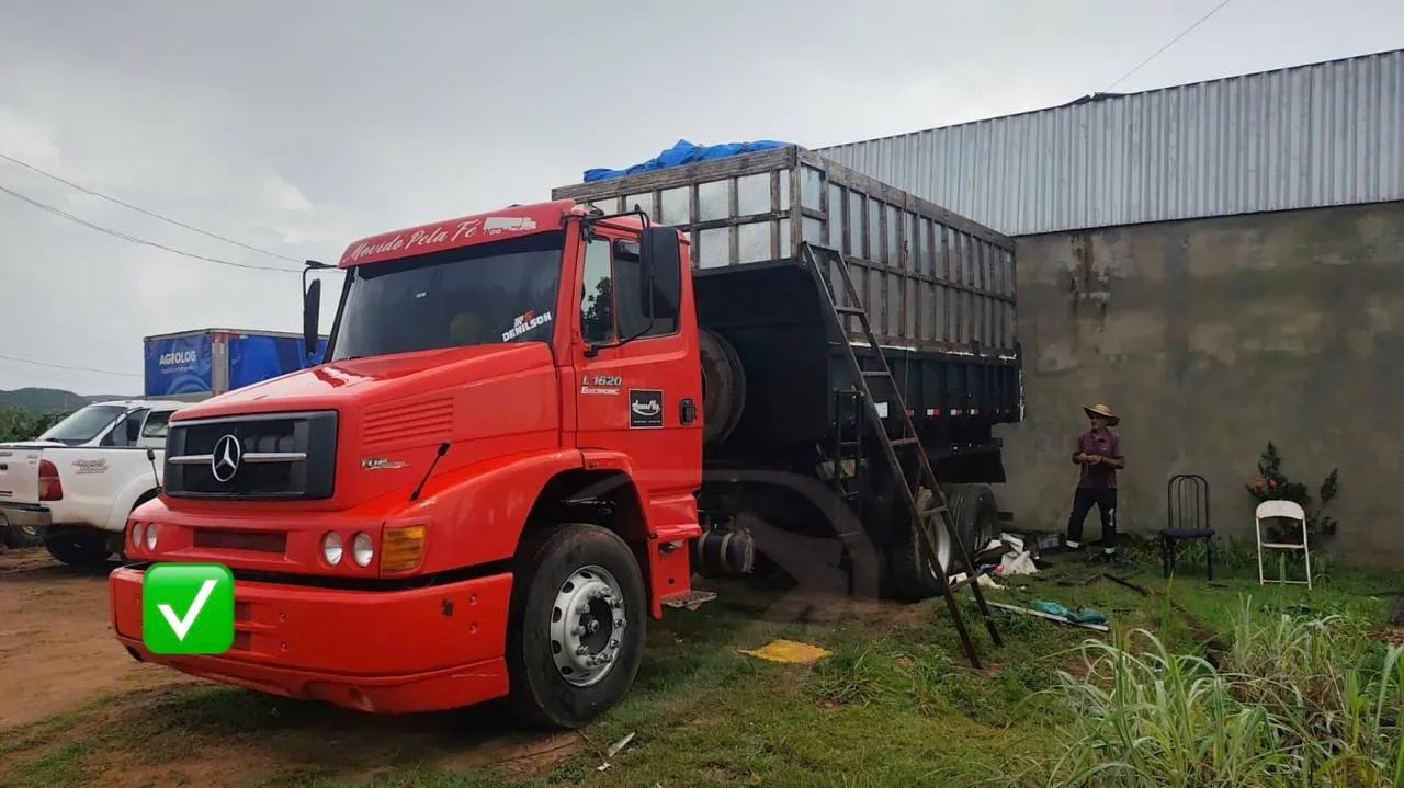 MB L1620 basculante Caçamba 