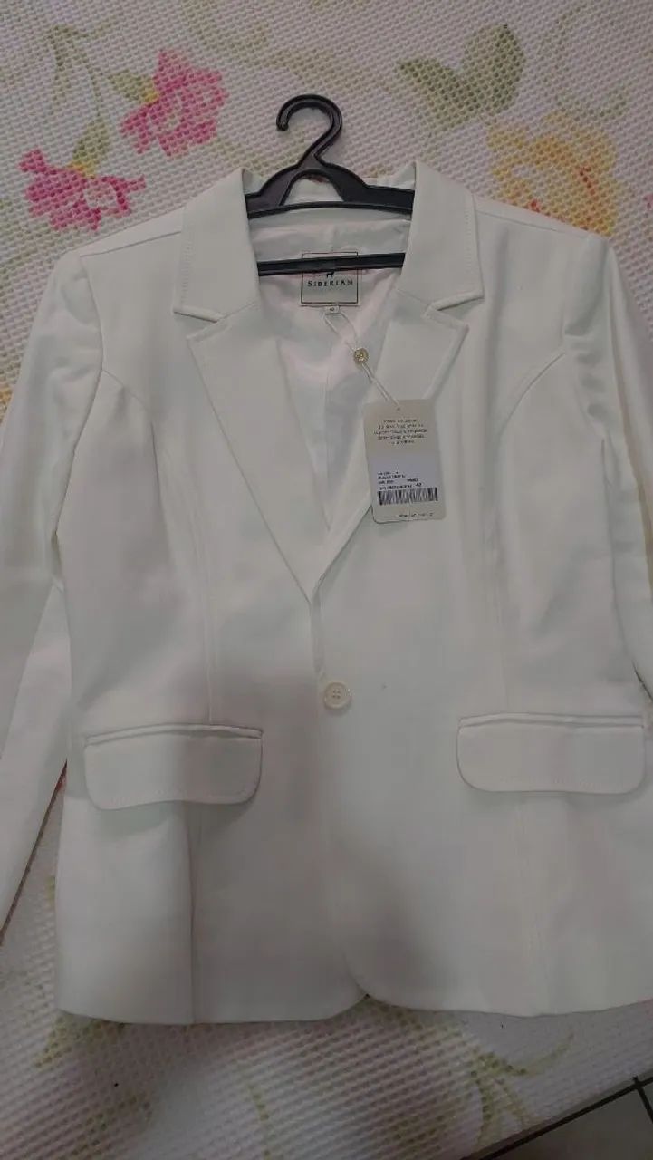 Blazer branco número 42 - Foto 3