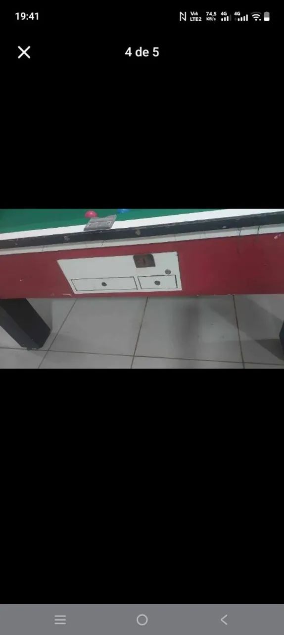 Sinuca,semi nova - Foto 5