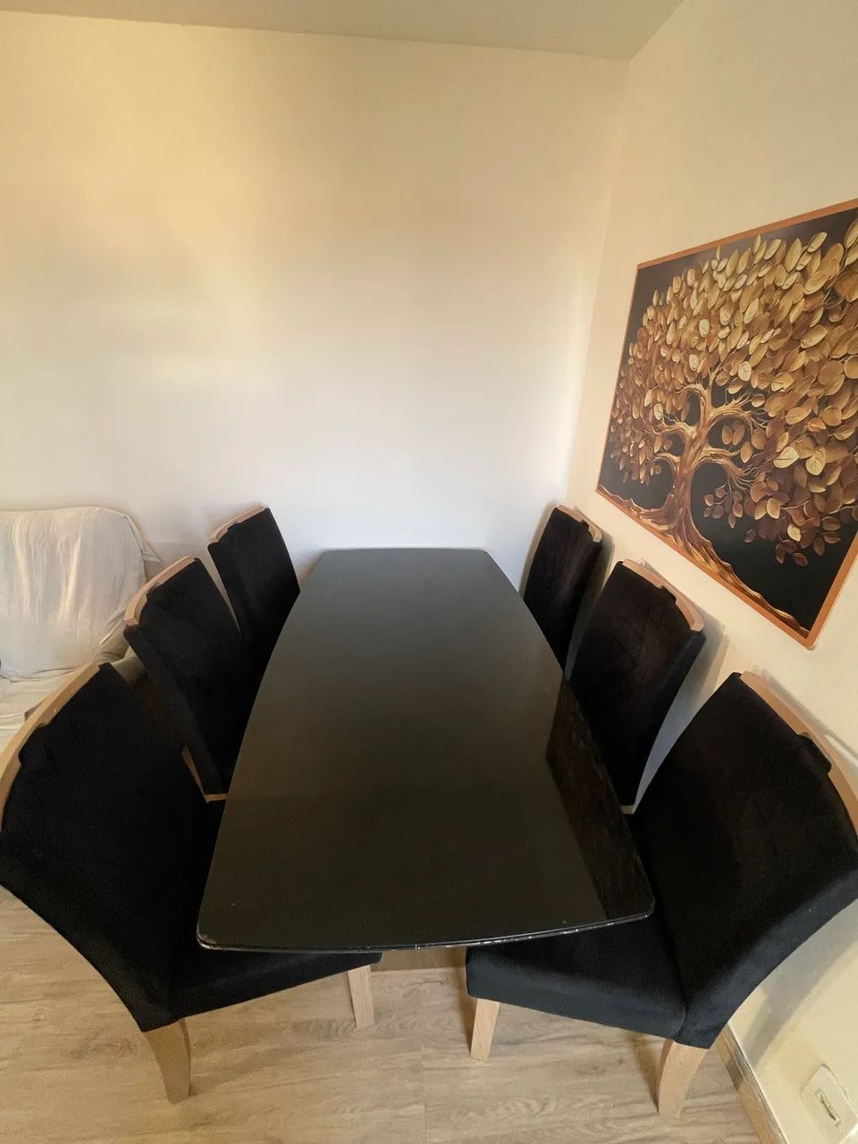 MESA DE JANTAR + 6 CADEIRAS | LINDÍSSIMA E CONSERVADA - Foto 2
