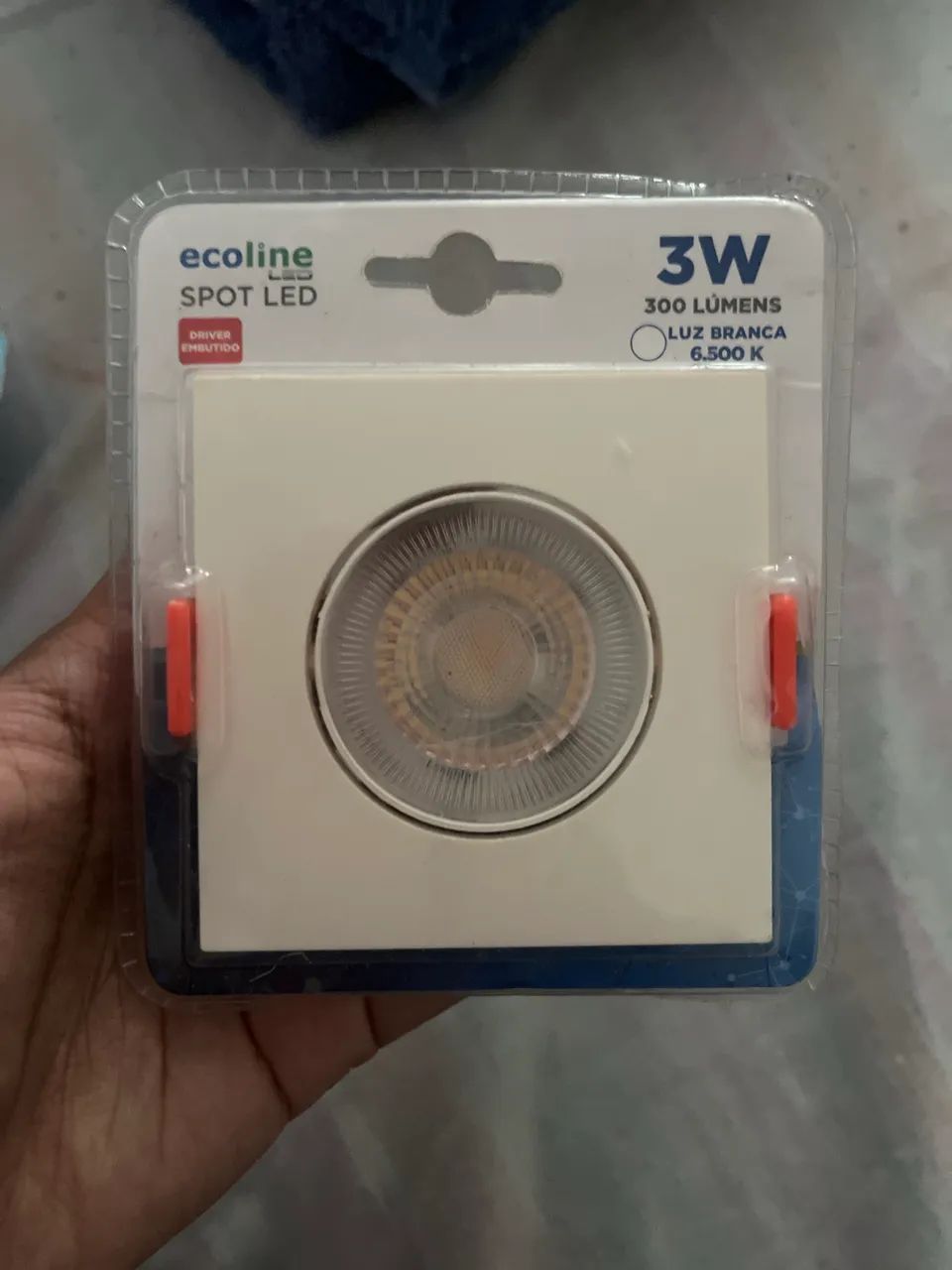 Spot Led 3W Luz Branca 