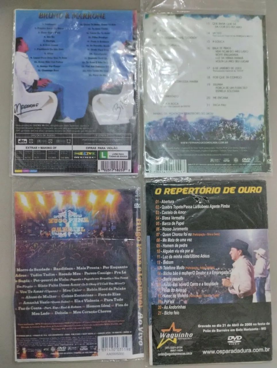 DVDs Diversos Sertanejos  - Foto 2