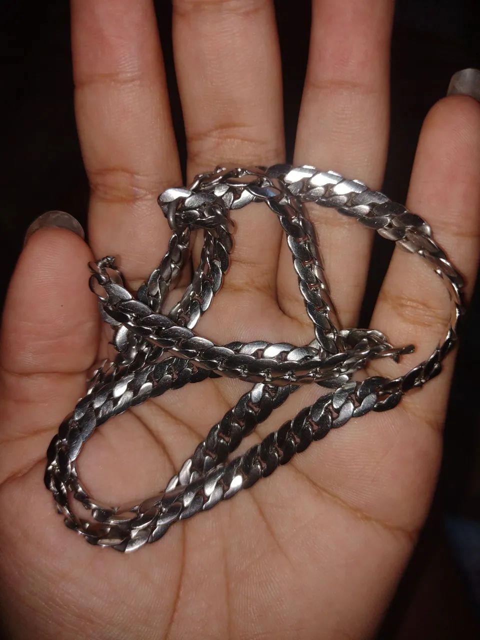 Cordão de prata - Foto 2