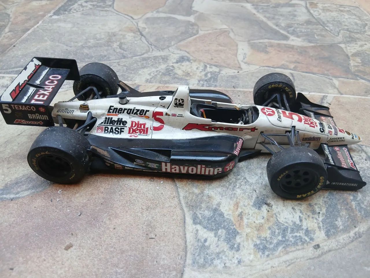 Miniatura Lola Ford Índia Mansell 93 1:18 Minichamps - Hobbies e