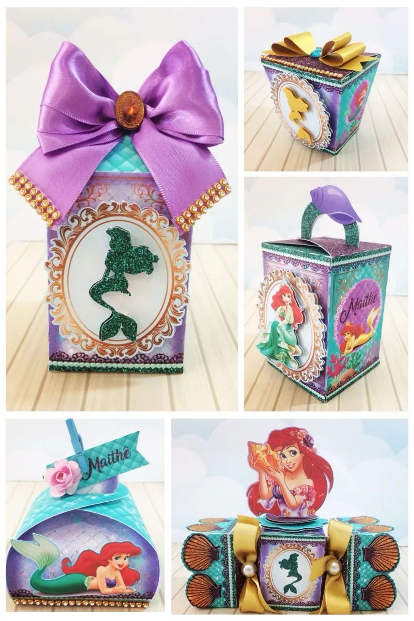 Kit Festa Personalizada - Tema Ariel