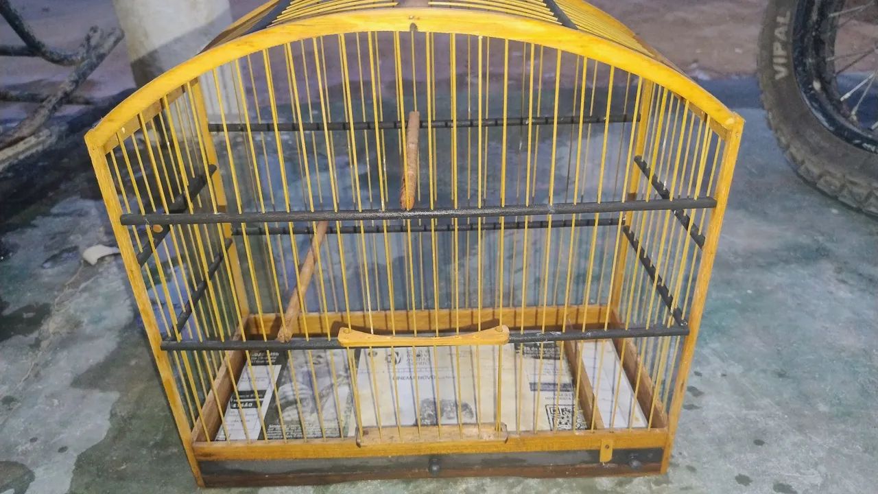 Gaiola para passaro