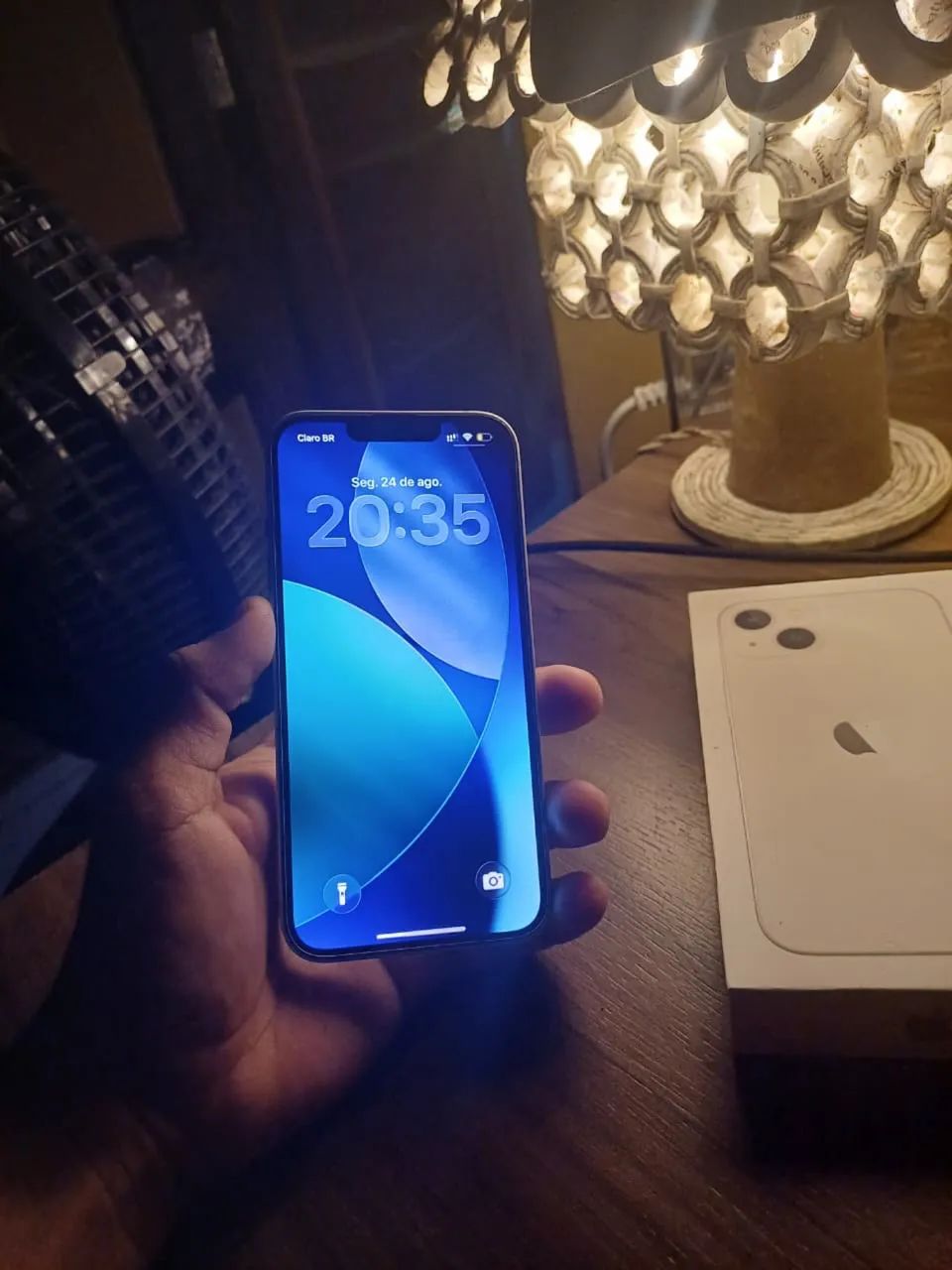 iPhone 13 branco 128gb com caixa original  - Foto 4