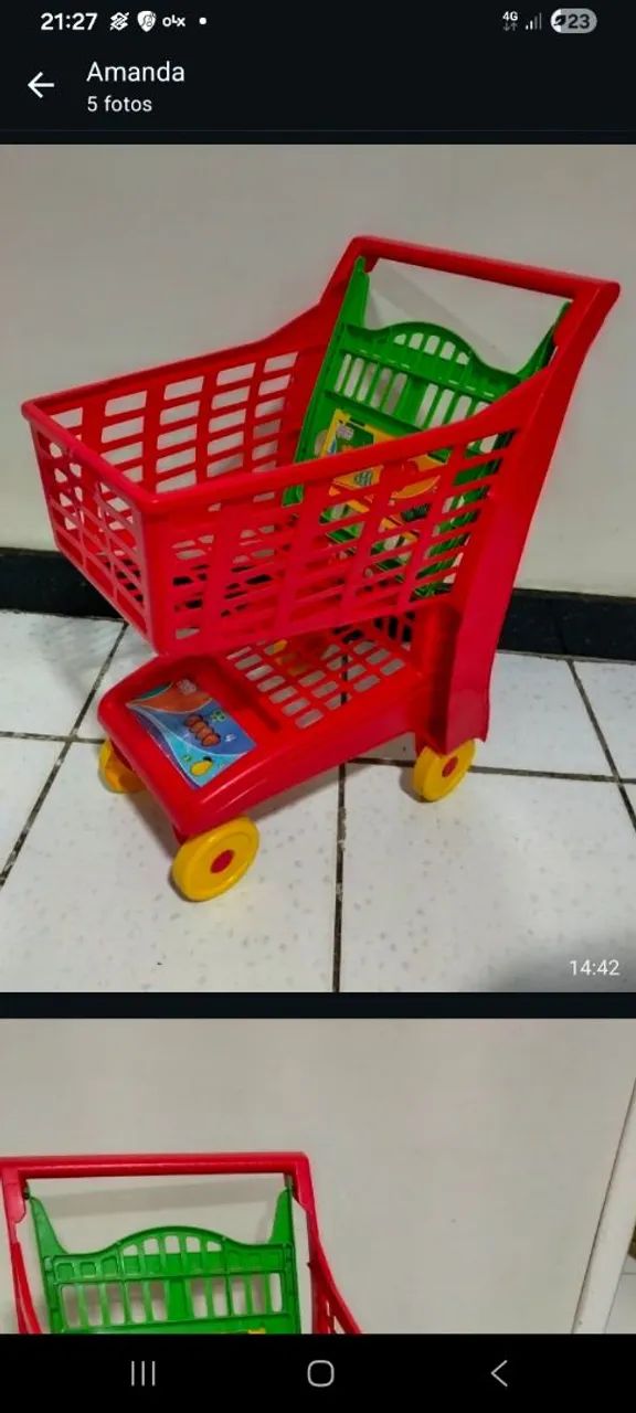Carrinho de supermercado  - Foto 2