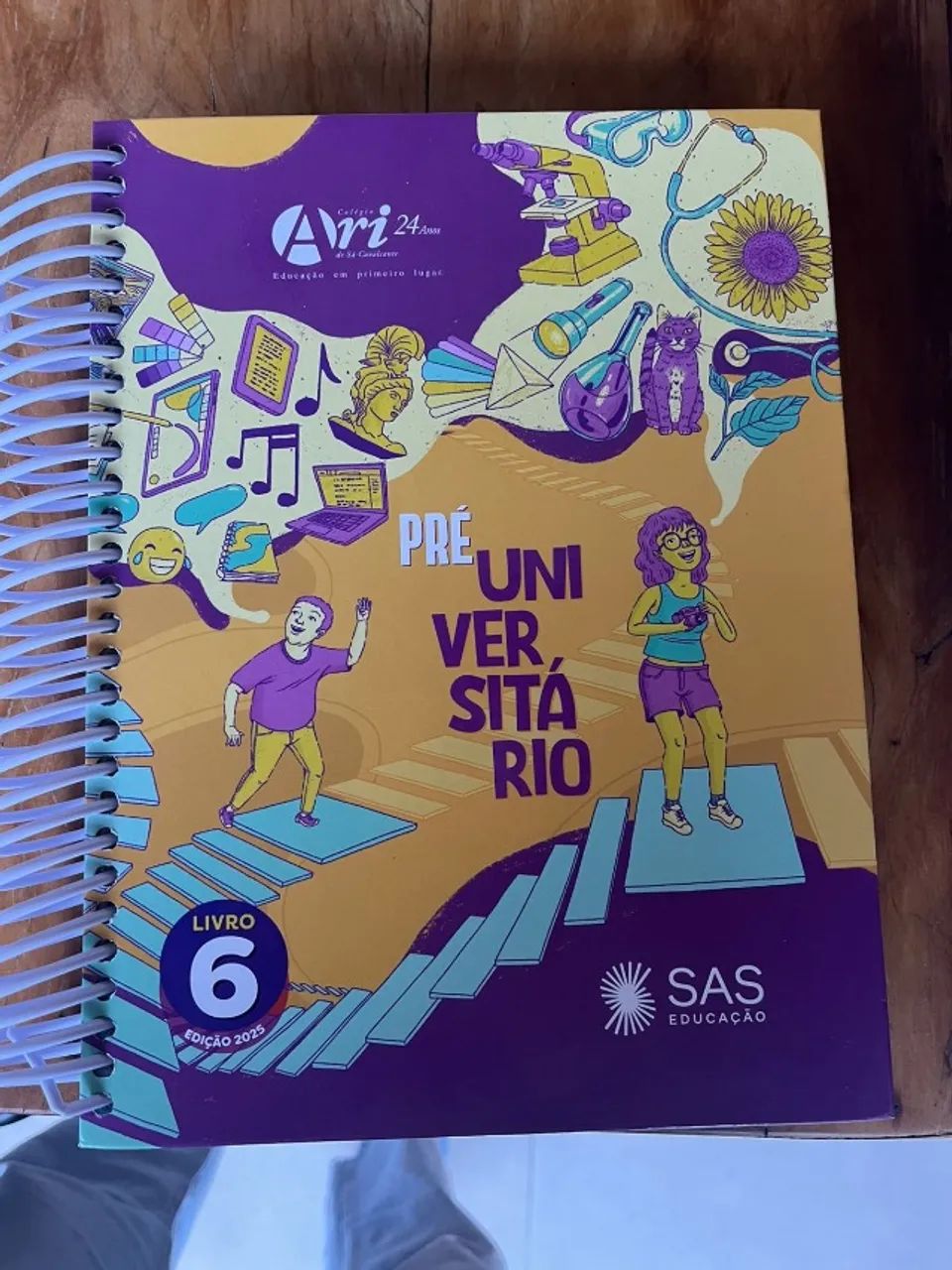 Apostila completas SAAS (ARI DE SÁ) Prevestibular 2025. - Foto 4