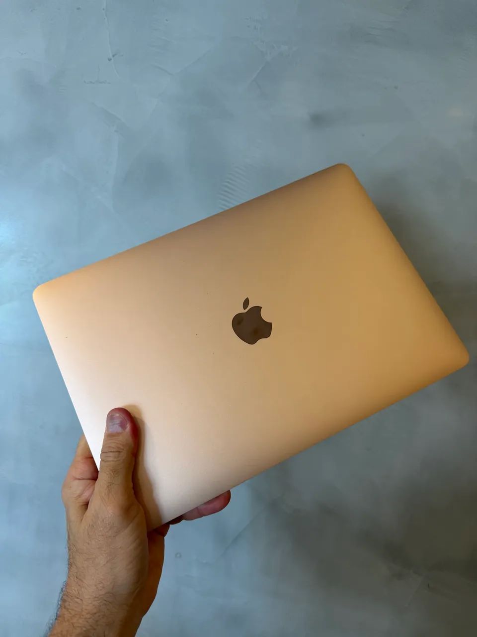 MacBook Air M1 rose gold seminovo impecável - bataria nova - loja