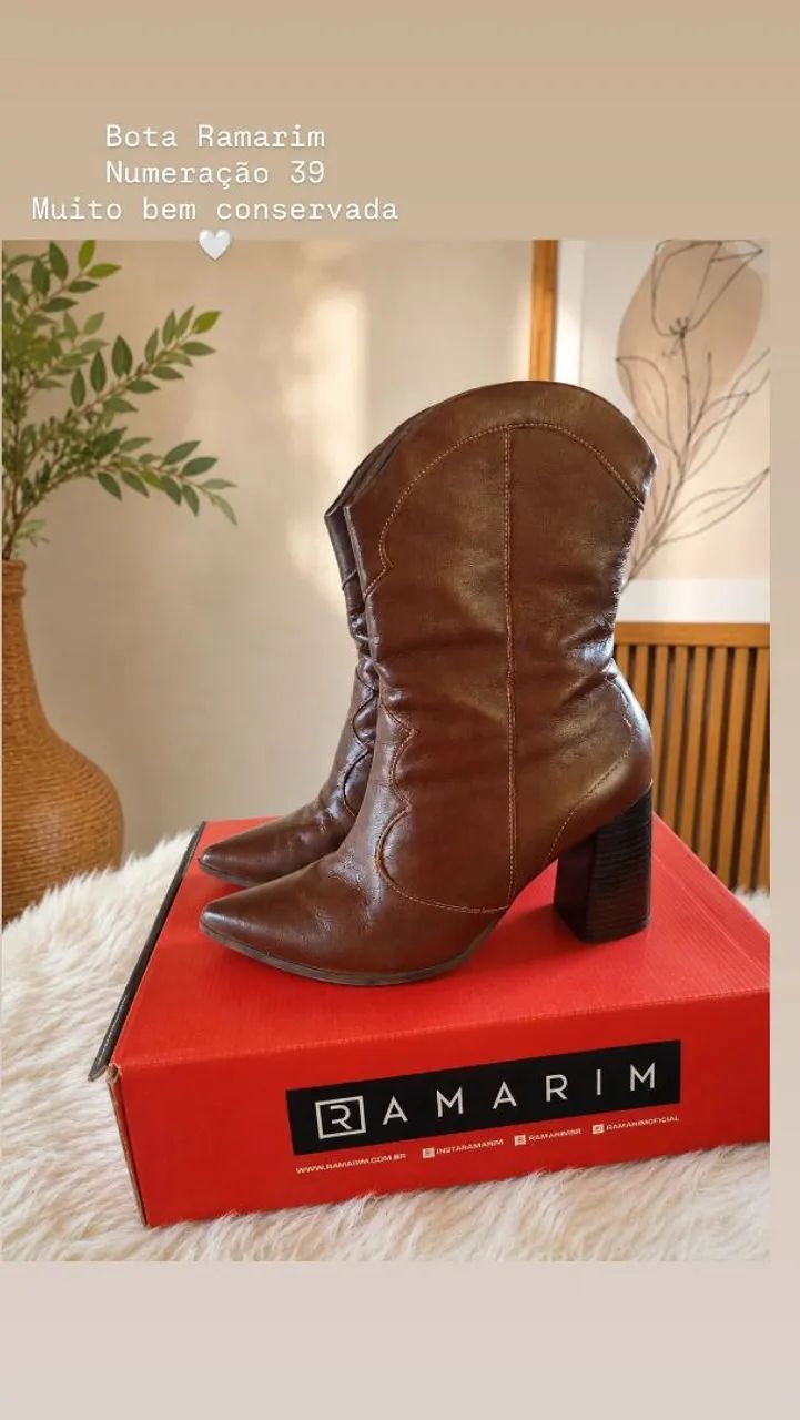 Bota Ramarim, super conservada 