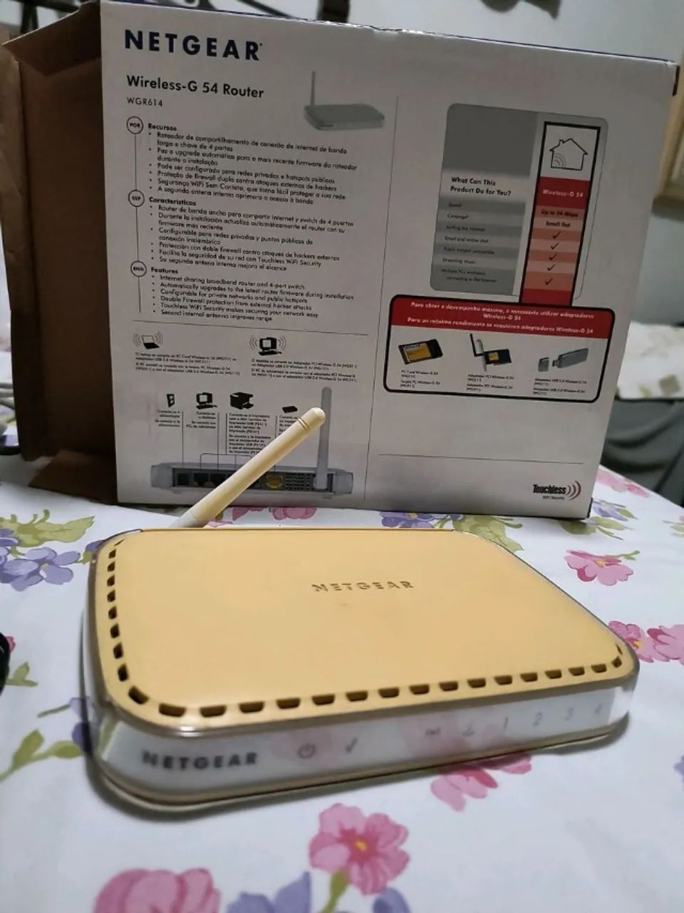 roteador netgear wireless-g 54 wgr614 - Foto 2