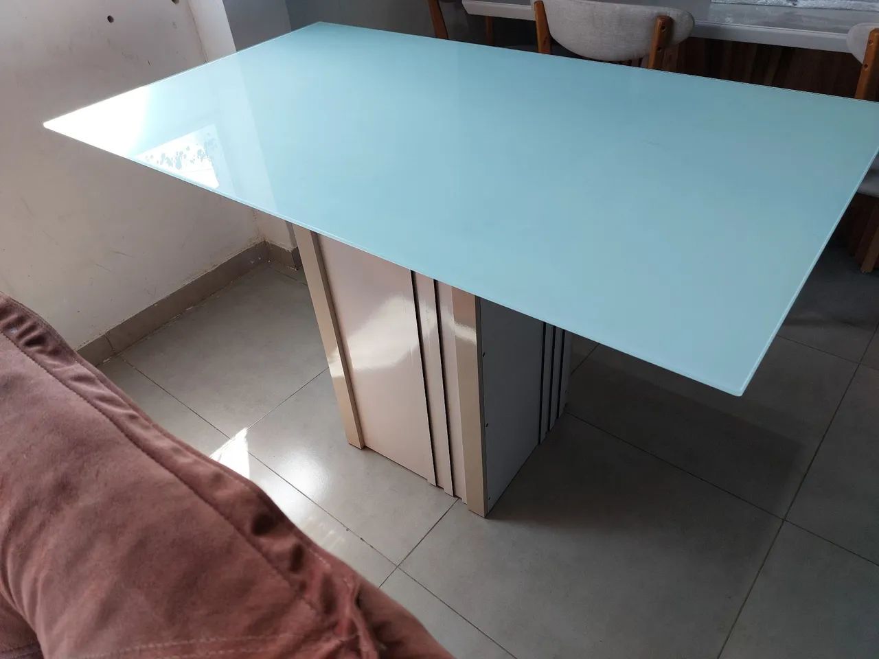 Mesa de vidro nova