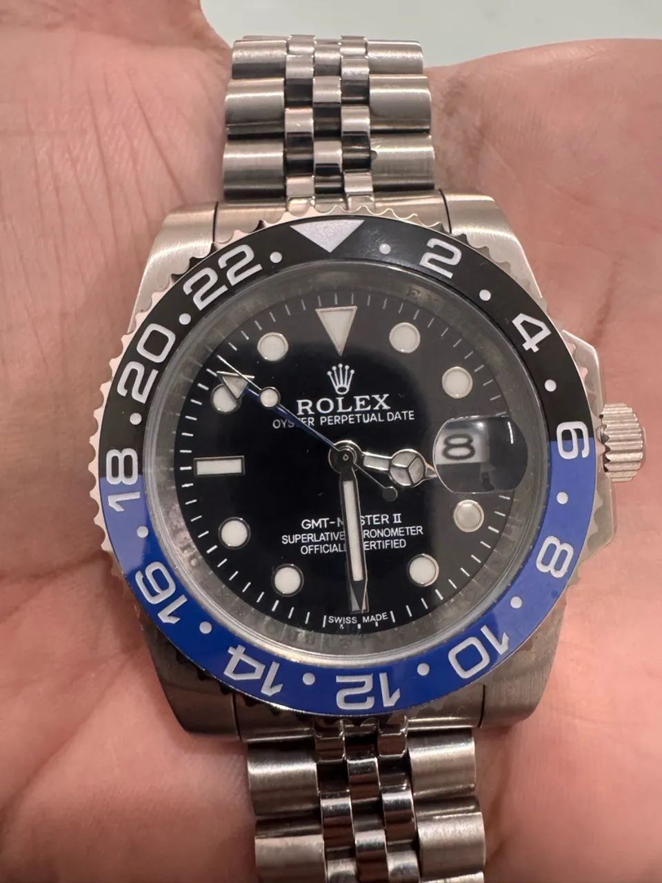 Rolex GMT-MASTER II PREMIUM AAA+ Automático em Aço 904L - Foto 2