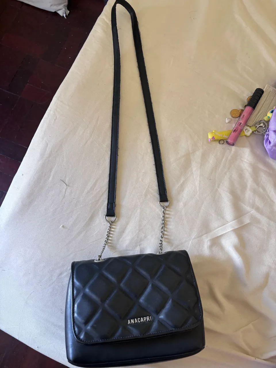 bolsa preta anacapri - Foto 3