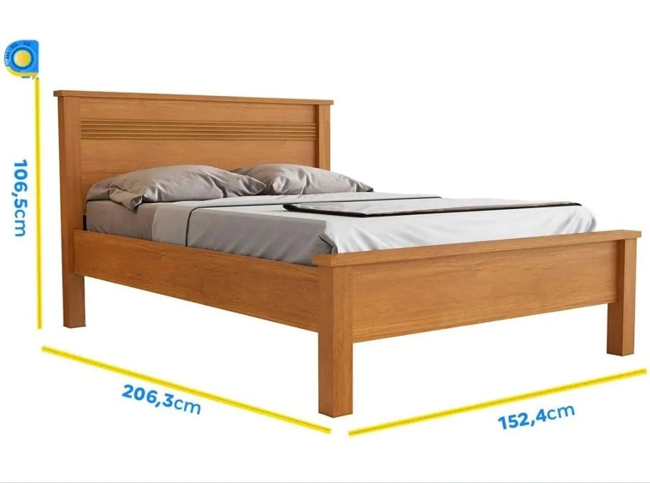 Cama de casal conquista  (Extra) - Foto 4