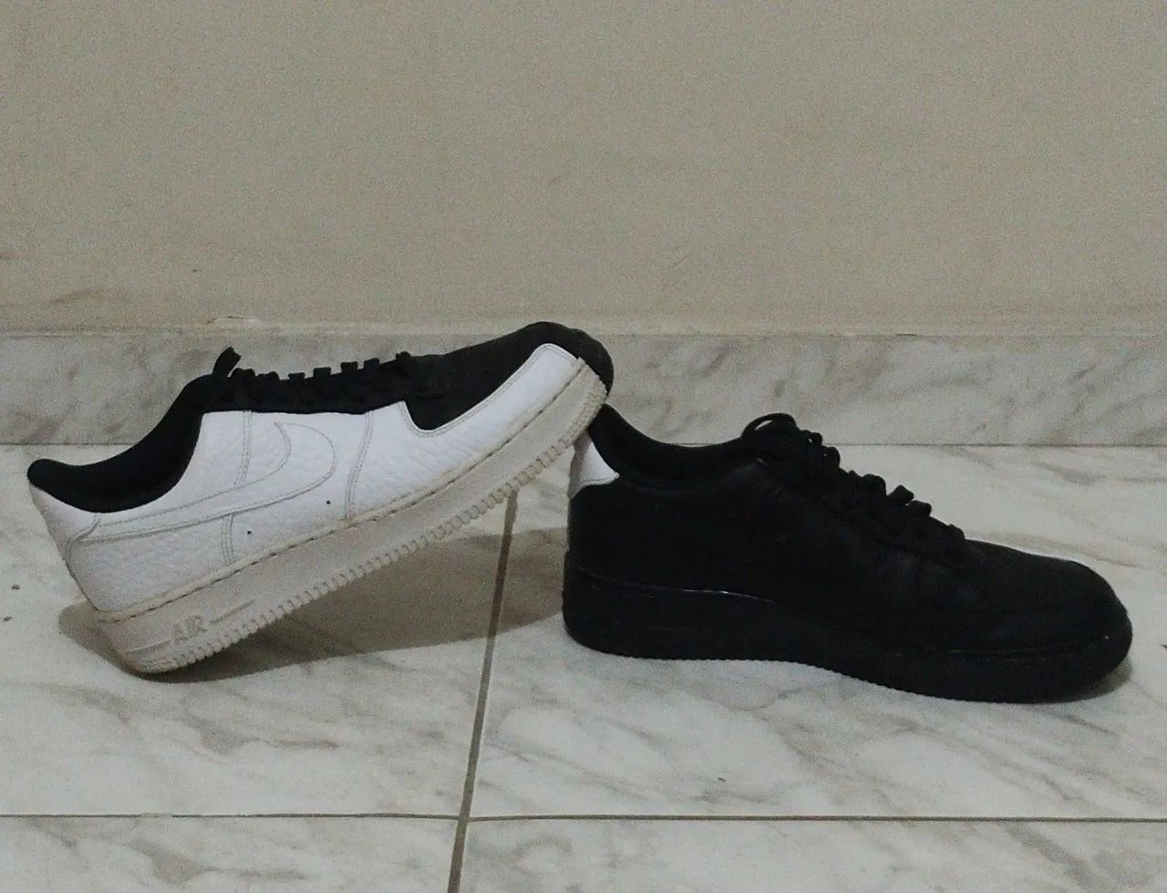 Tênis Nike Air Force 1 '07 PRM "Split" (Yin Yang) - Foto 2