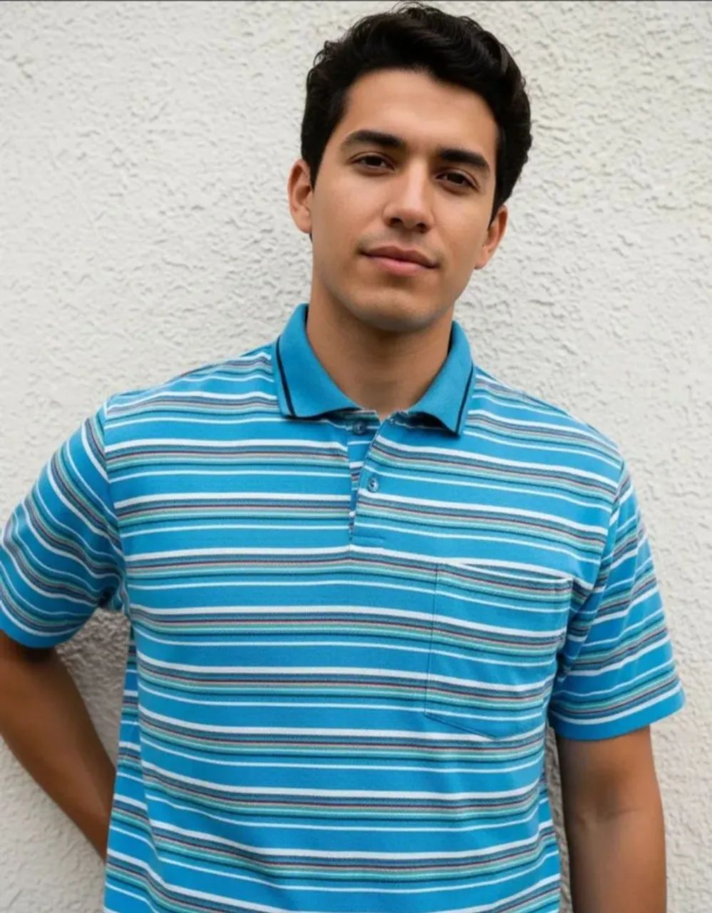 Camisa Polo Masculina Listrada G