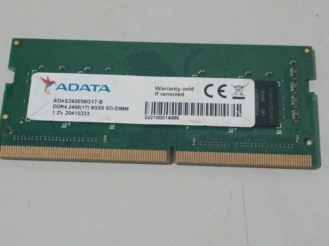 Memoria DDr4 para Notebook 8gb pc4-2400