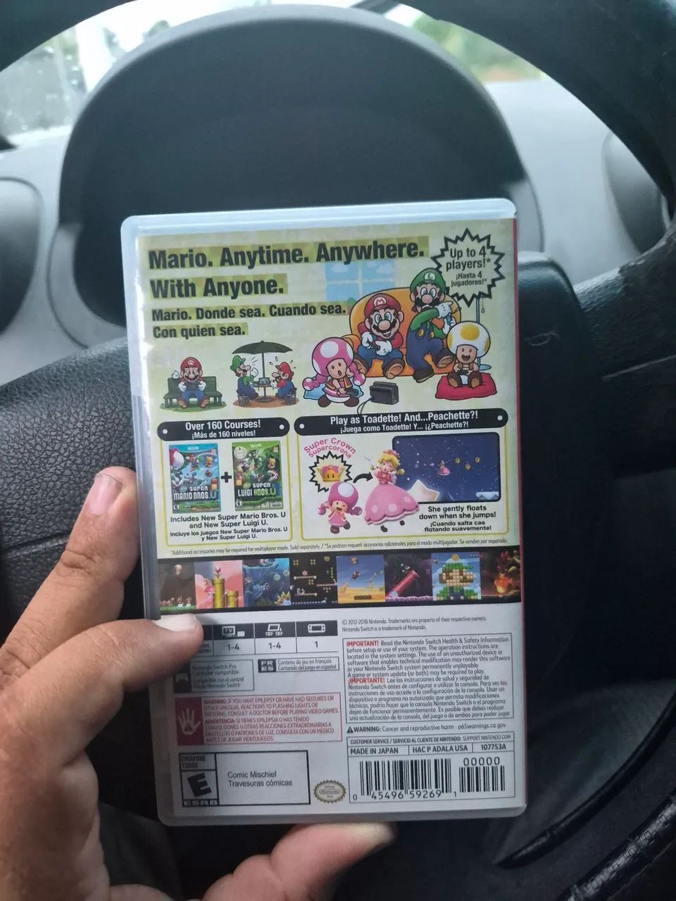 Jogo Super Mario deluxe nintendo Switch