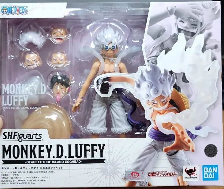 Monkey D. Luffy G5 Egghead - One Piece - S.H.Figuarts Bandai - NOVO<br>