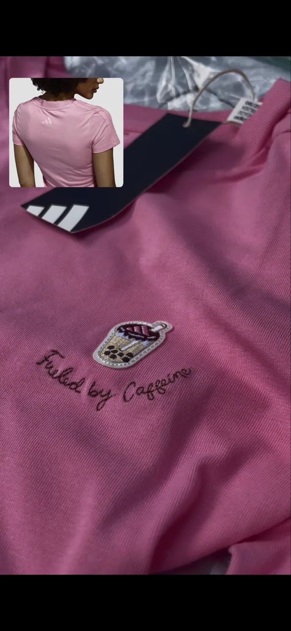 Camiseta adidas feminina