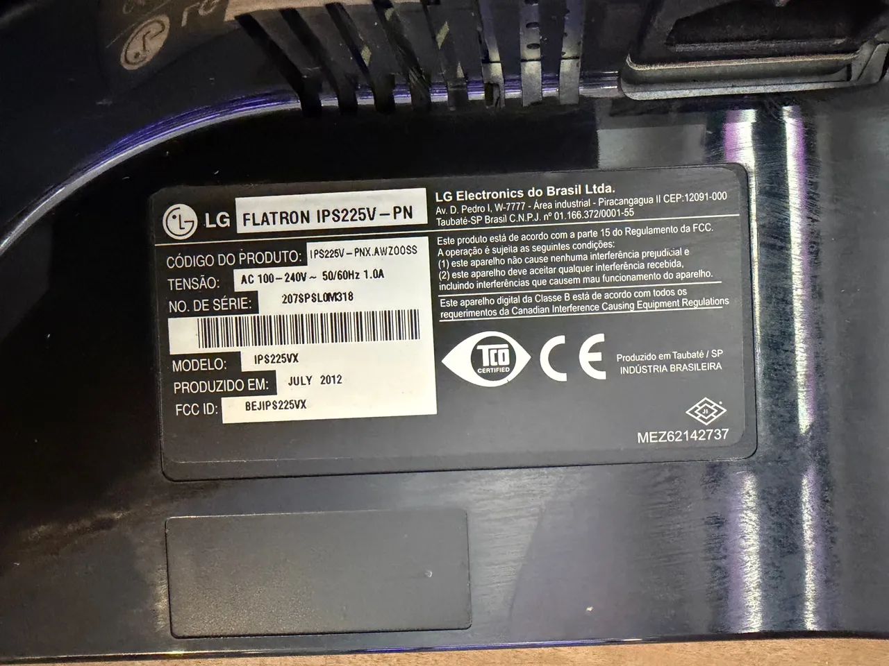 Monitor LG 21.5" IPS Full HD - Com Entrada HDMI (Excelente Estado) - Foto 4