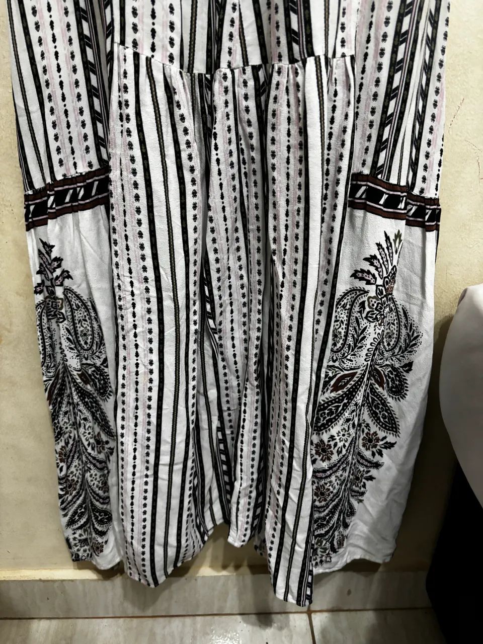 Vestido longo da Maria filó P