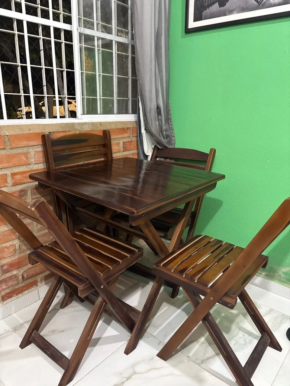 JOGO DE MESA DOBRÁVEL  - Foto 2