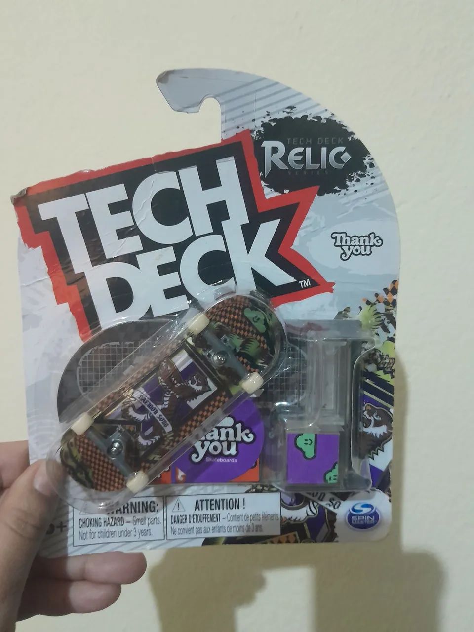 Tech Deck Relic Series ultra raro da marca Thank You