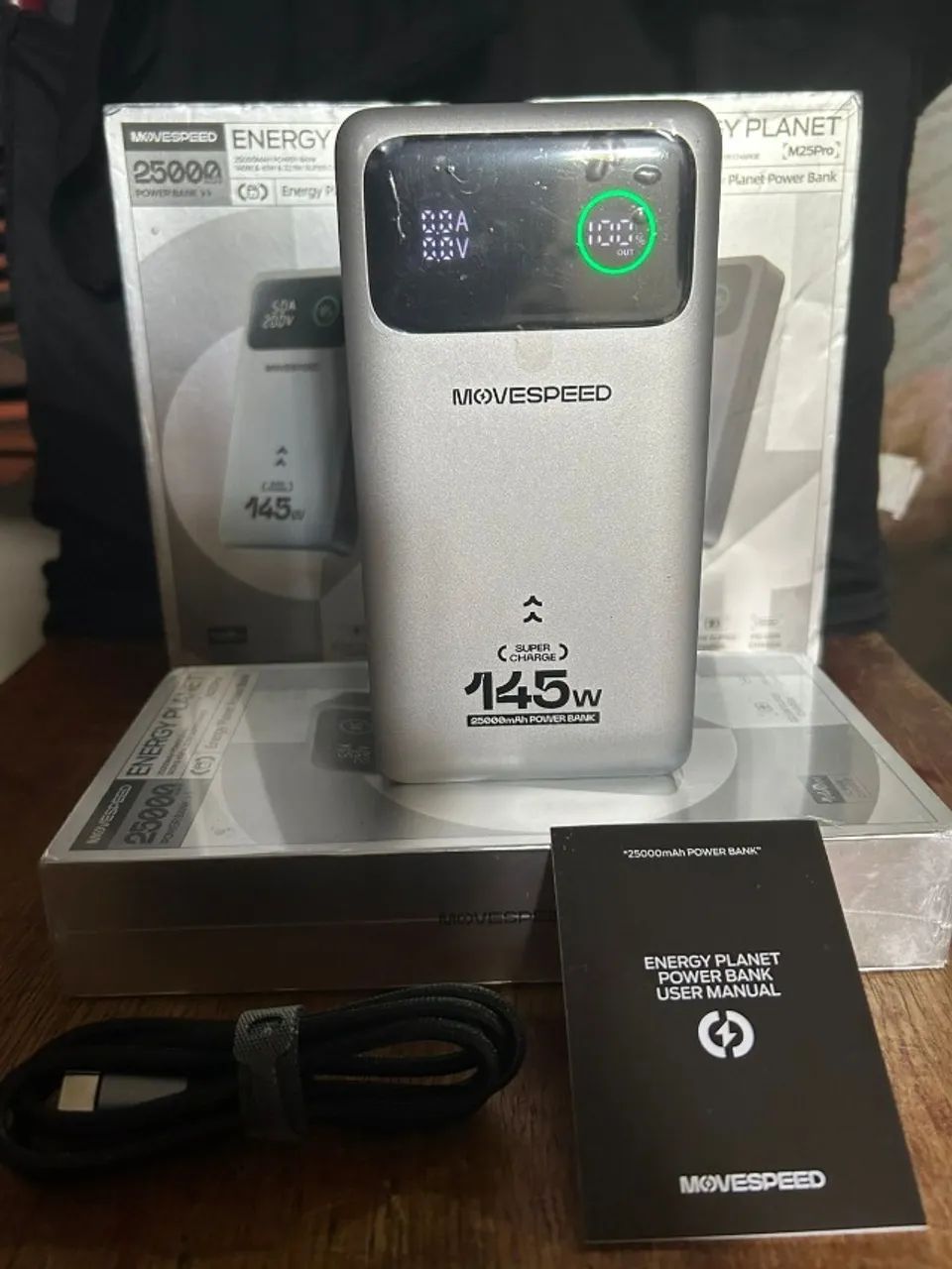 PowerBank Movespeed M25Pro 25000mAh  - Foto 3