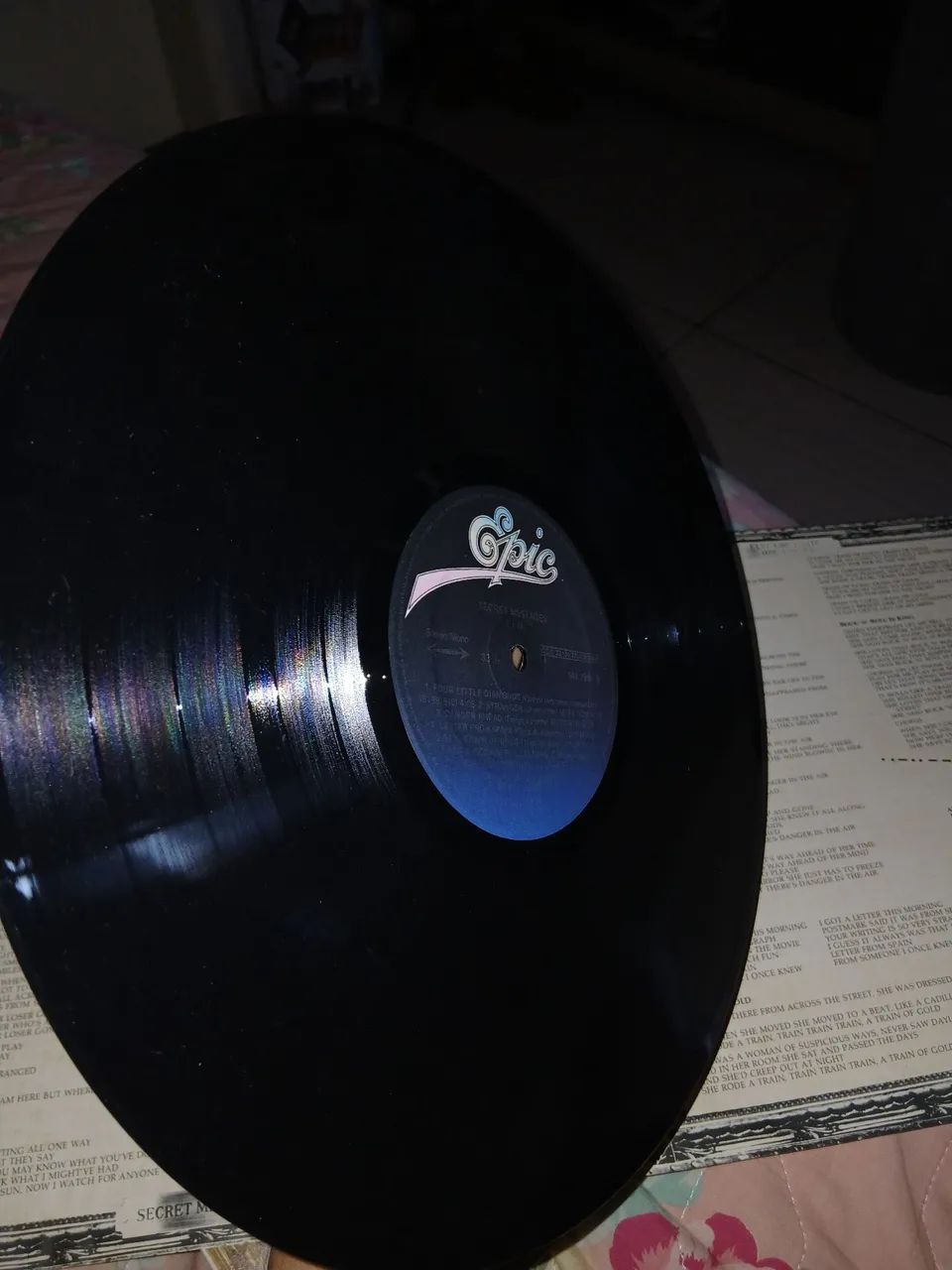 Disco De vinil dos  Electric Light Orchestra  Secret Messages  - Foto 5