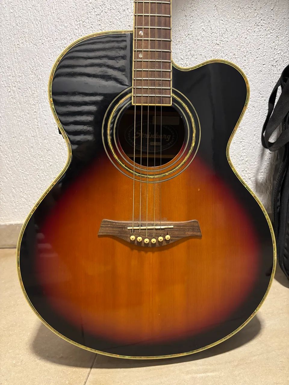 VIOLÃO JS-02C  SUNBURST - TOCA SOZINHO - Foto 4