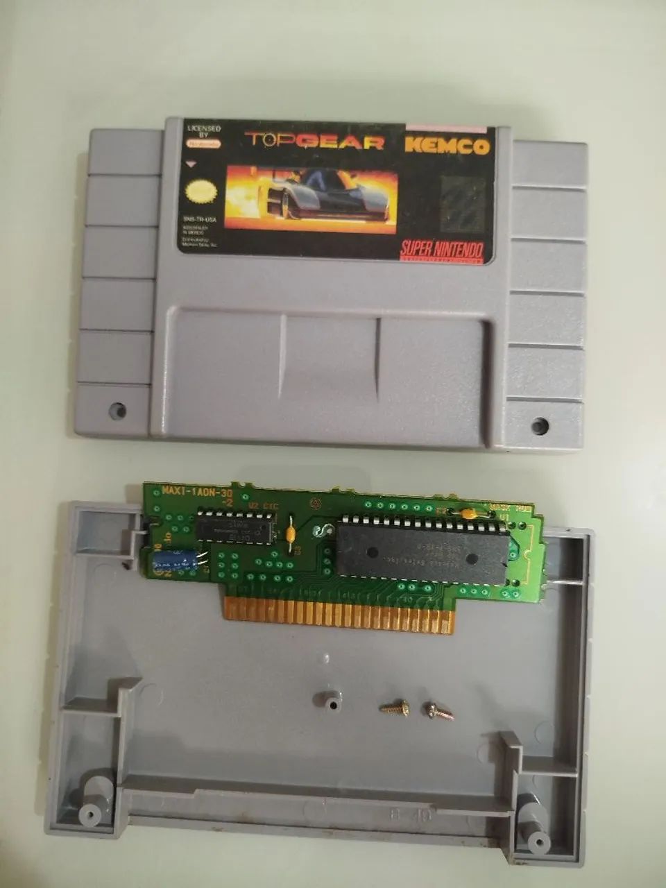 Top Gear Snes PERFEITA 