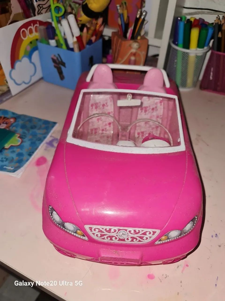 Carro rosa da Barbie